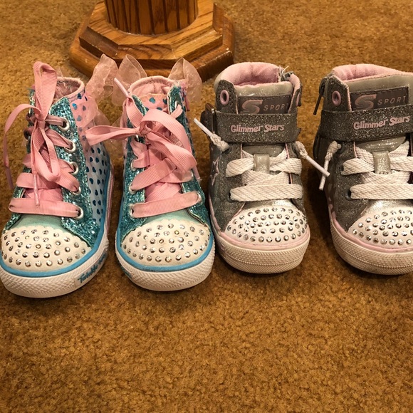 Skechers Other - 6 Toddler Lot of 2 Skechers light up sneakers.